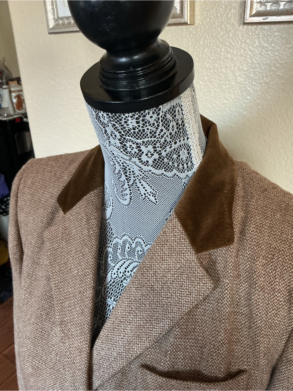 Lauren Ralph Lauren Vintage Wool Tweed Equestrian Hunting Jacket - Picture 2 of 15